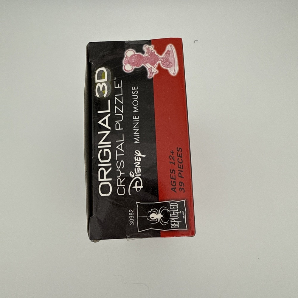 Disney Minnie Mouse 39 Piece Original 3D Crystal Puzzle Pink 30982 - Picture 5 of 6